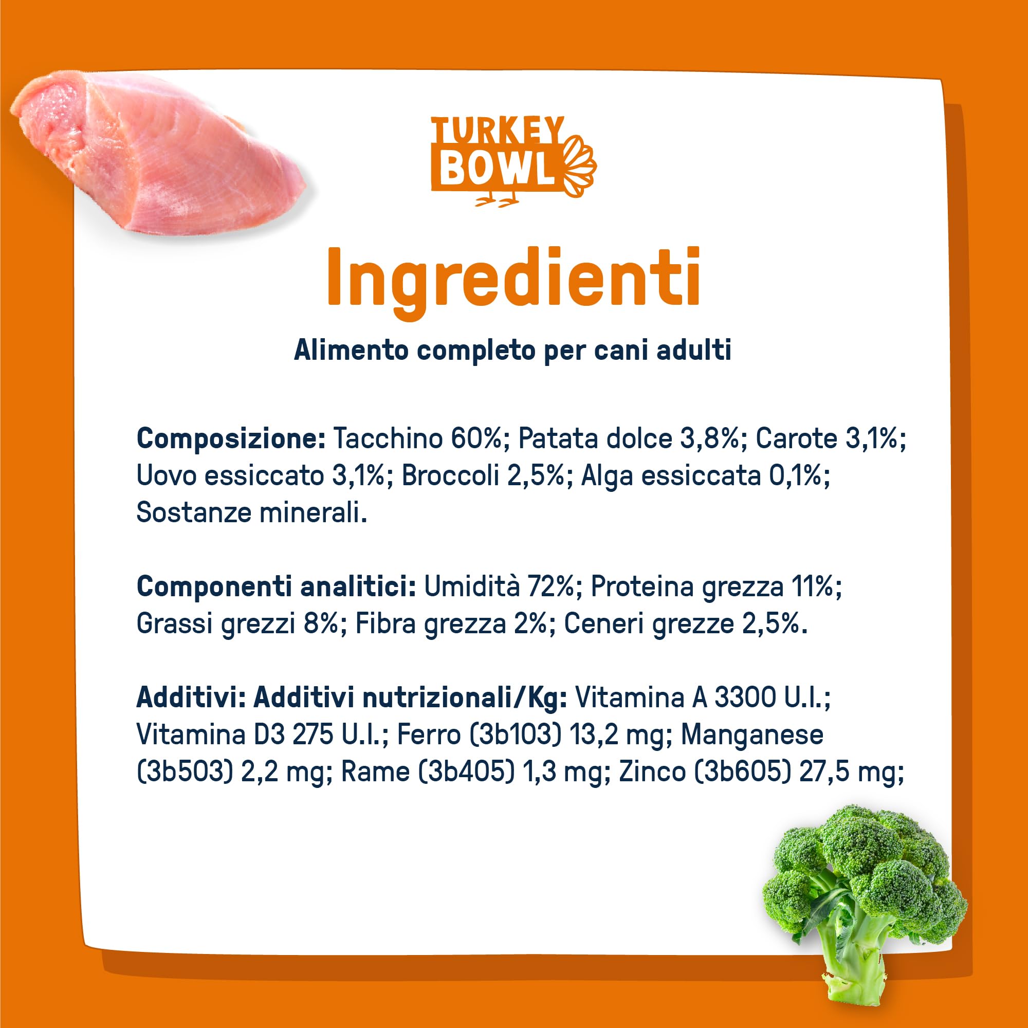 Dog Heroes Cibo Umido per Cani Maiale Agnello Pollo Tacchino 60% Multipack 12x390g