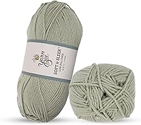 Vista 47 de Hobby Lobby Hilo Blanco Yarn Bee Suave y Elegante, 186 Yardas