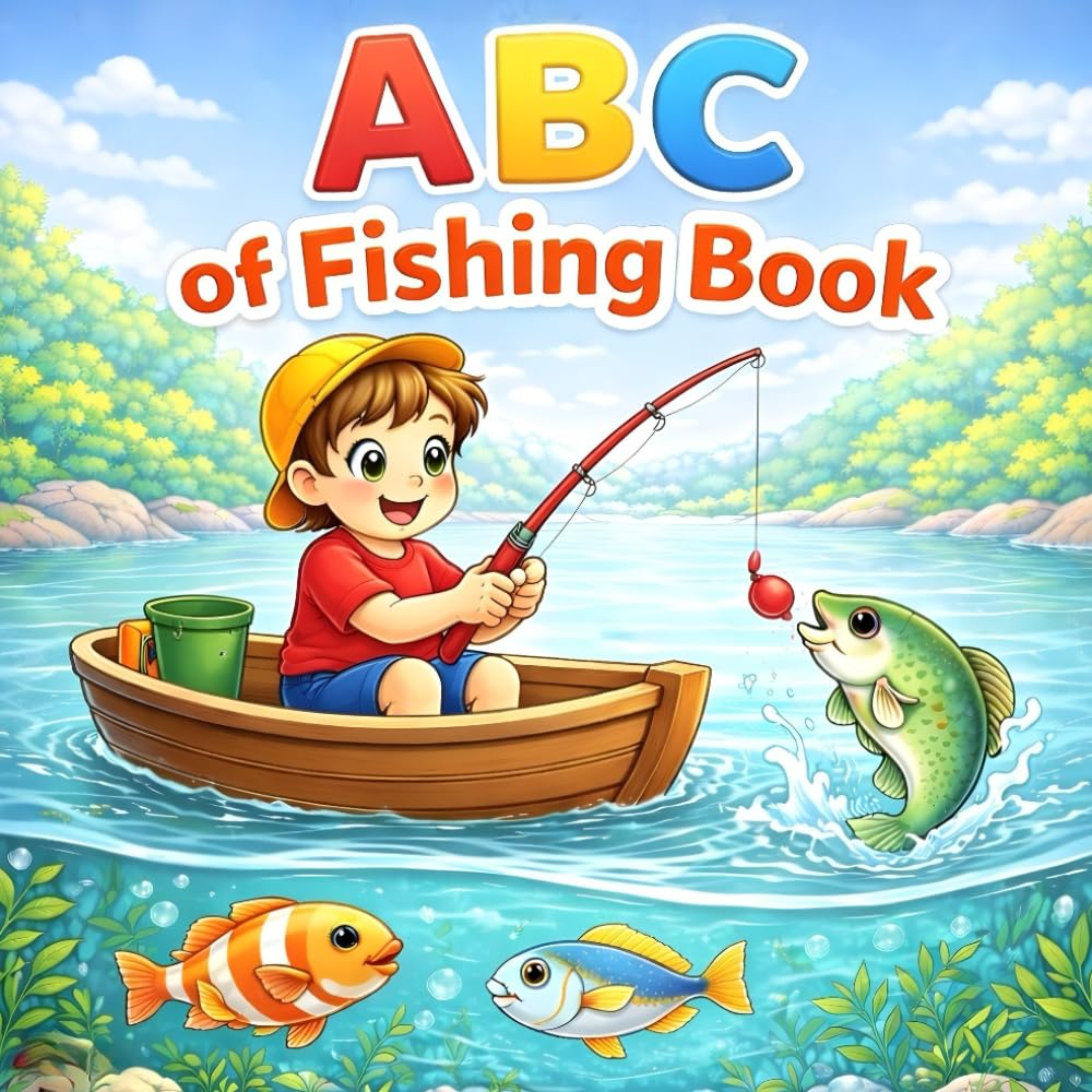 ABC Of Fishing Book: Alphabet Fishing Book For Toddlers
