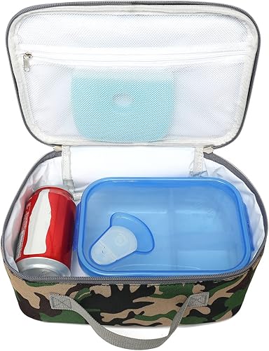 Miniatura 5 de FlowFly - Lonchera infantil, minibolsa suave aislada, minihielera para el regreso a clases, bolsa térmica para comida y alimentos para niñas y niños