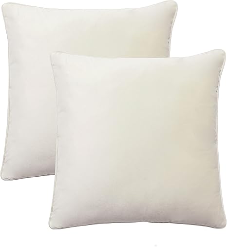 plain cream cushions