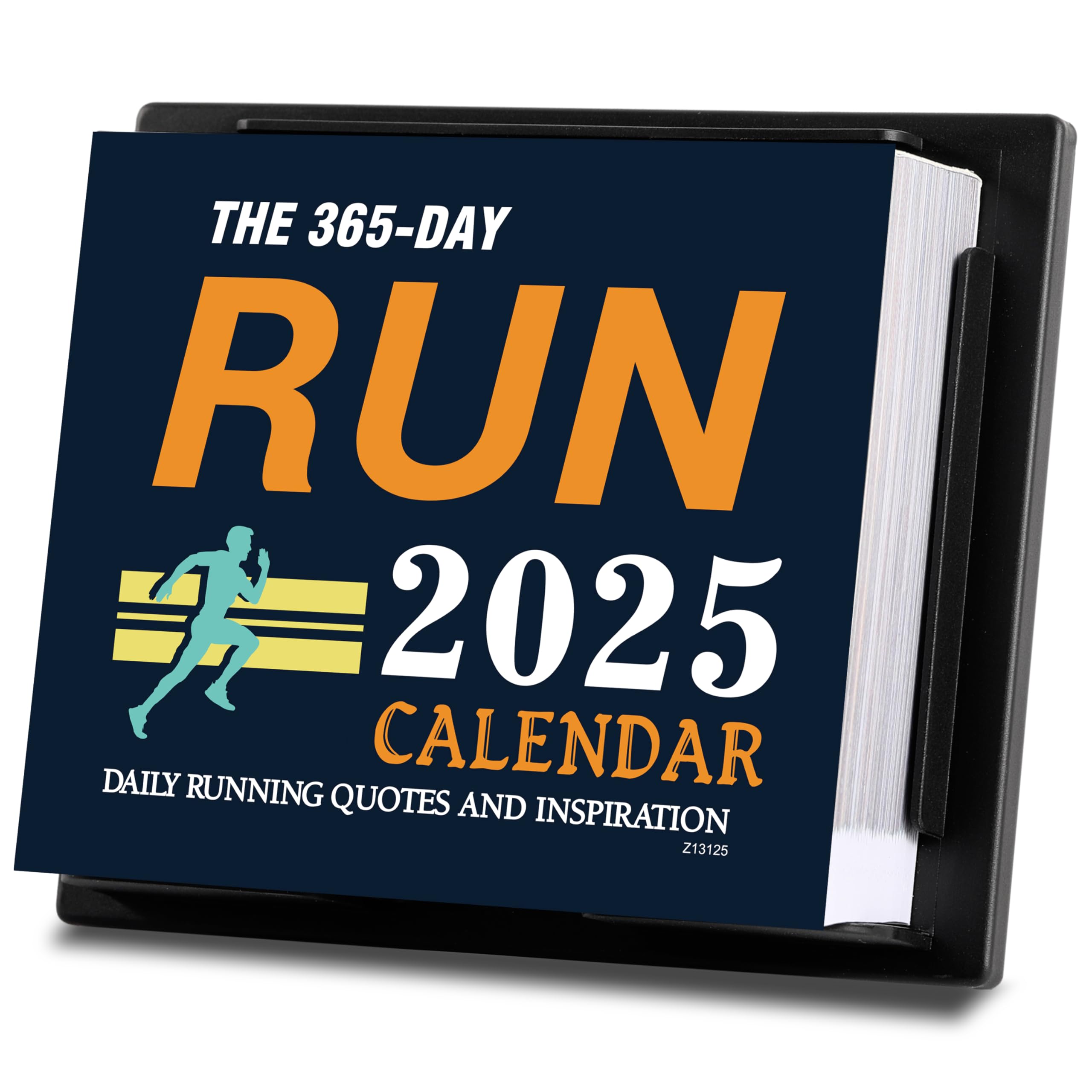 2025 Desk Calendar - Motivational Calendar, 5.85'' x 4.85'', Jan 2025 - Dec 2025, Running Gear, Daily Calendar for Runners, 2025 Runner's Daily Desk Calendar, Daily Running Quotes and Inspiration
