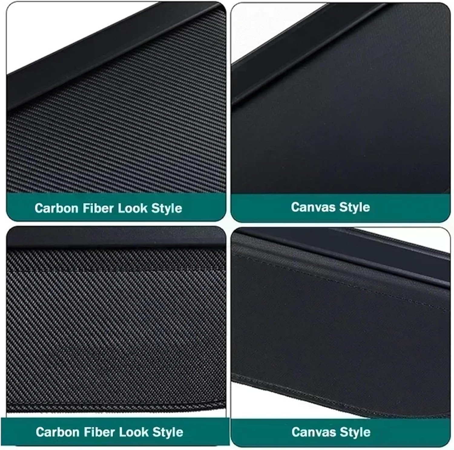 Rear Trunk Cargo Cover Curtain Luggage Security Rack Partition Storage Shelter Compatible with BYD DM-i DM-p Tan EV 2018-2025(Canvas)