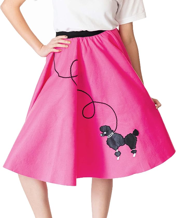 Hip Hop 50's Shop 1950s Adult Poodle Skirt Costume for Women