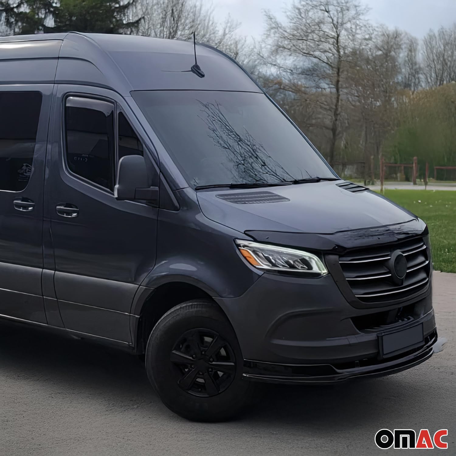 OMAC Frontspoilerlippe für Mercedes Sprinter 907 910 2018-2026 ABS