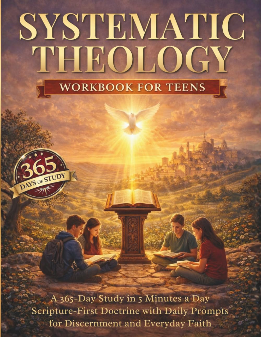 Systematic Theology Workbook for Teens: A 365-Day Study in 5 Minutes a Day Scripture-First Doctrine with Daily Prompts for Discernment and Everyday Faith (Doctrine to Life Workbooks)