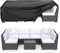 Brosyda Heavy Duty Waterproof Patio Furniture Cover for Sectional Sofa Sets, Tables & Chairs 108x82x28 Outdoor Protector