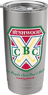 Caddyshack Bushwood CBC Crest Stainless Steel Insulated Tumbler