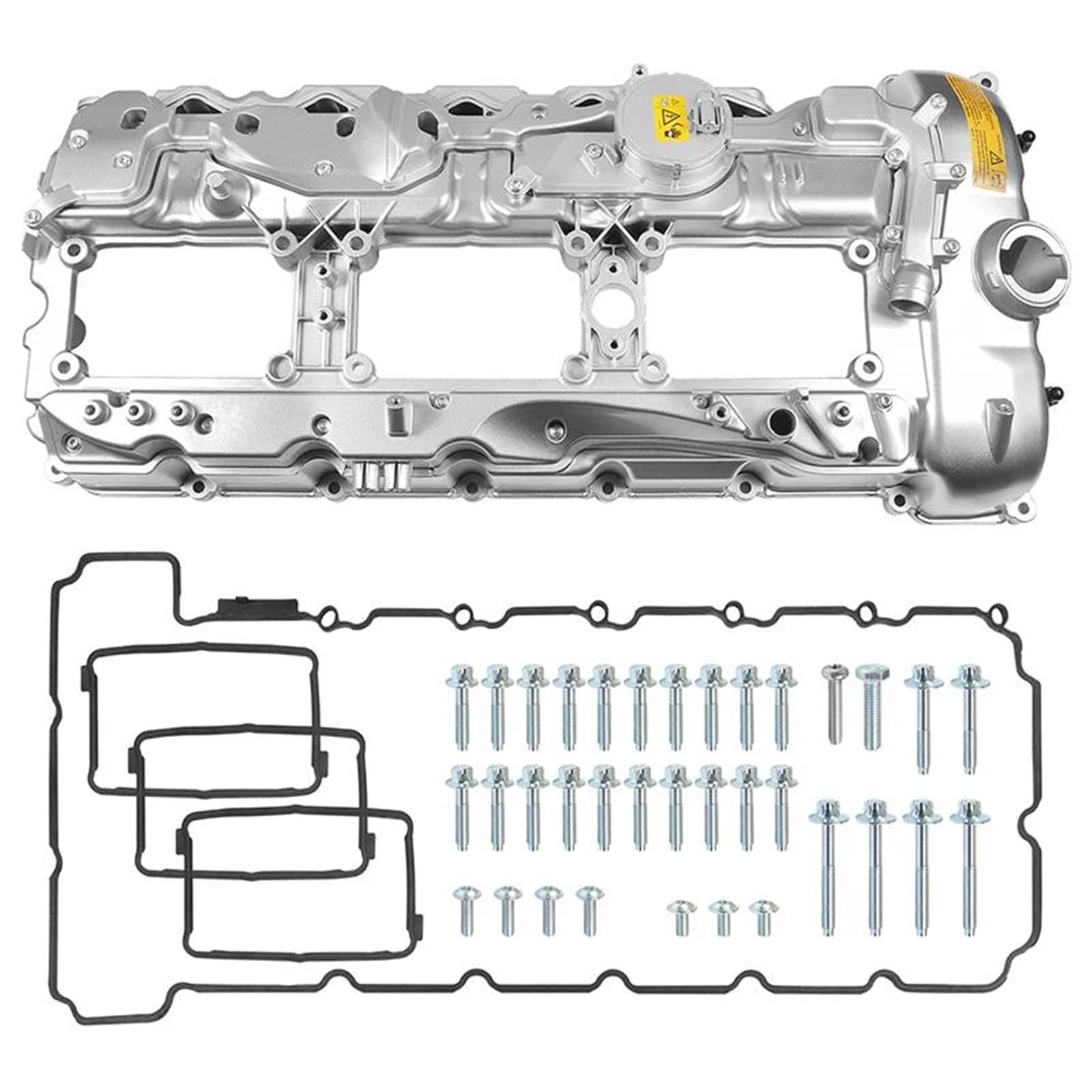 Coperchio valvola auto Coperchio Valvola Motore In Alluminio Con Guarnizione E Bulloni Per BMW Per 135i 335i 535i 640i 740i 535ix Drive X3 X5 X6 N55 3.0L coperchio punterie