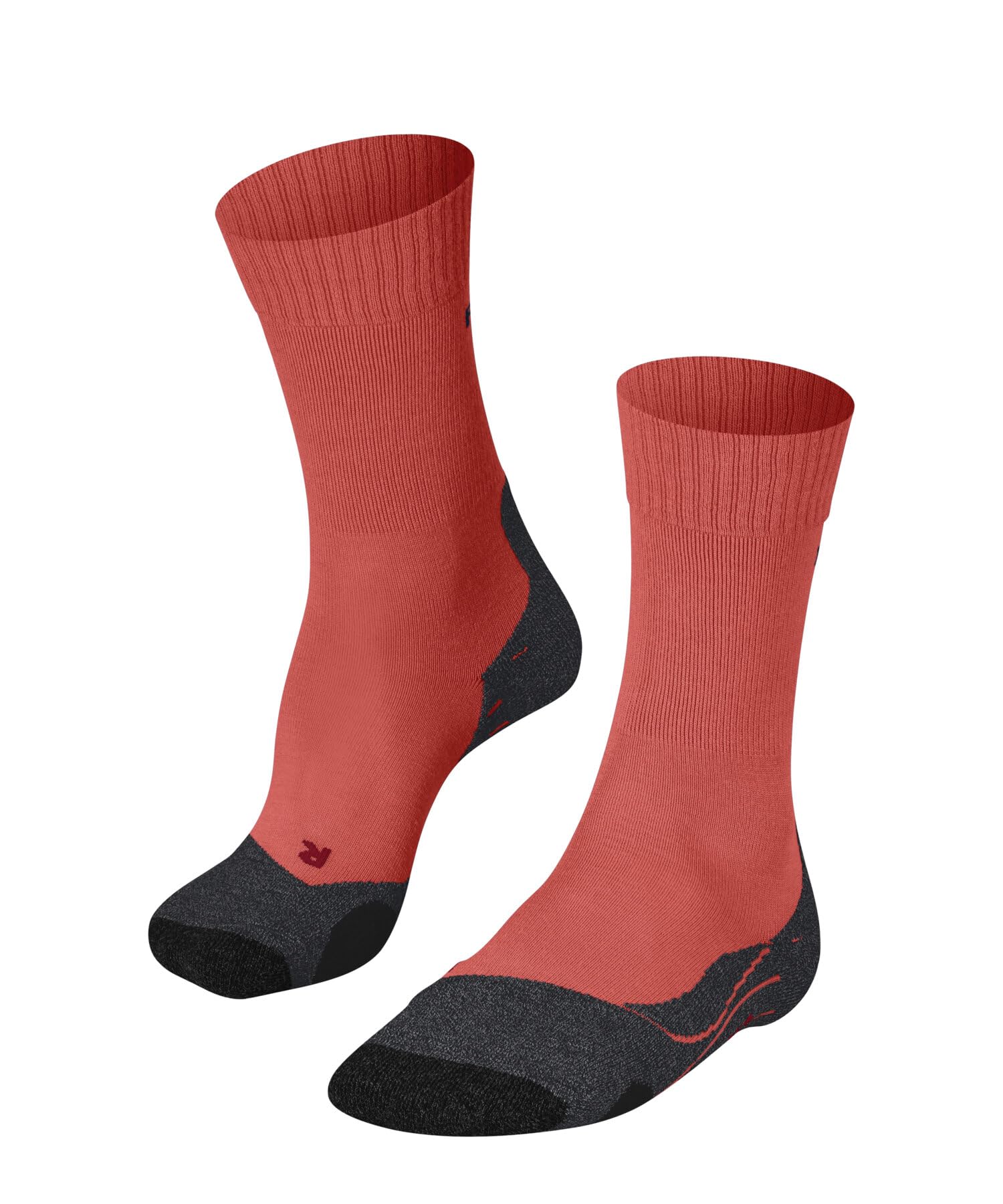 FALKE Women's TK2 Hiking Socks Medium Cushioning Anti Blister Warm Mid-Calf Length Breathable Quick-Drying Climate-Regulating Odour-Neutralising Wool Functional Yarn 1 Pair