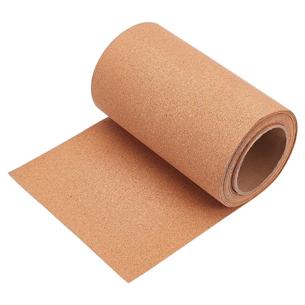 BENECREAT Rotolo di sughero naturale 600x20 cm 1 mm per sottobicchieri decorazioni fai da te