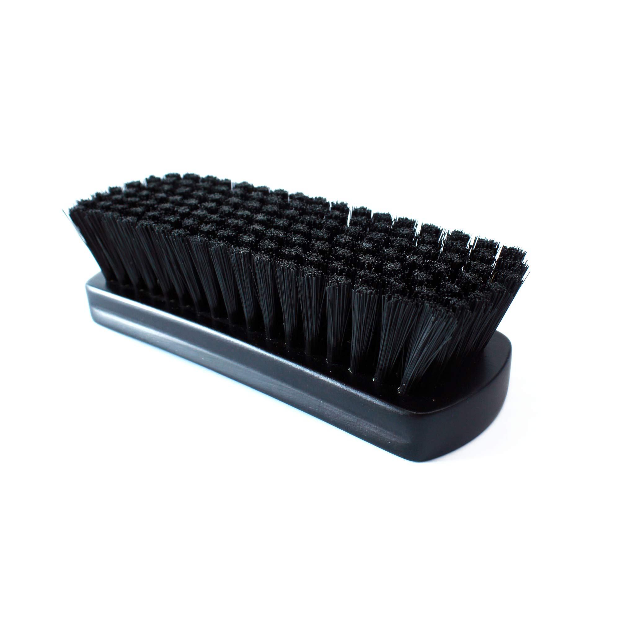 Maxshine Cepillo de limpieza de cuero y textil negro.