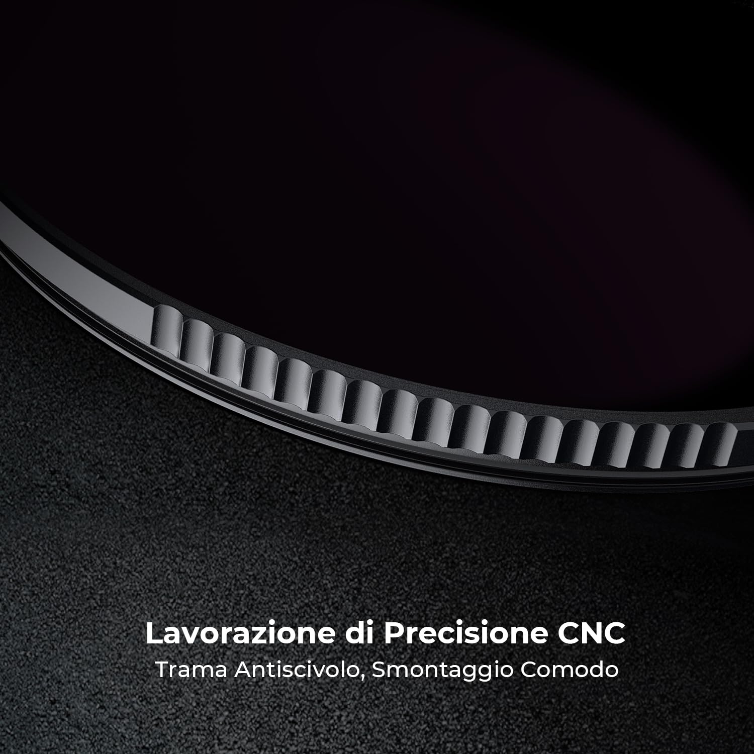 K&F CONCEPT Nano-Xcel Filtro ND100000 da 77 mm per Esposizioni Ultra Lunghe, Fotografia Solare ed Eclissi, Riduzione di 16,6 Stop, Vetro Ottico Premium, 28 Rivestimenti Multistrato