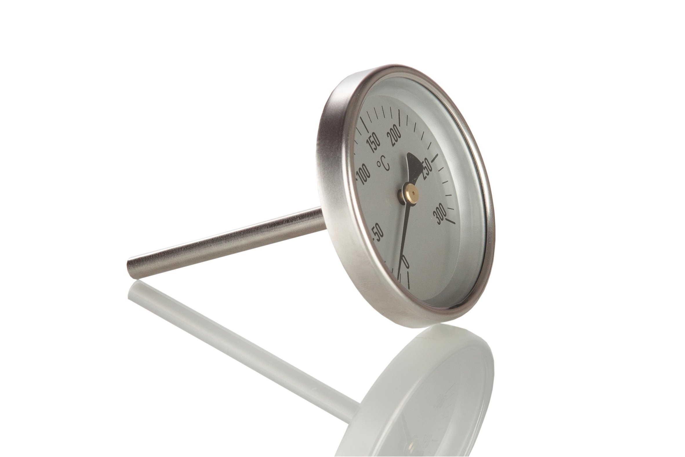 Backofenthermometer Edelstahl - Bratenthermometer 0-400°C Für Omnia & Backöfen