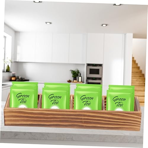 Miniatura 5 de KICHOUSE Caja de almacenamiento de azúcar, plantas suculentas de madera para perros