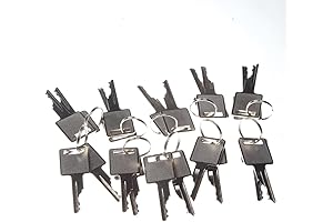 HVACSTAR D250 Bobcat Key 6693241 6709527 (10 Pack)