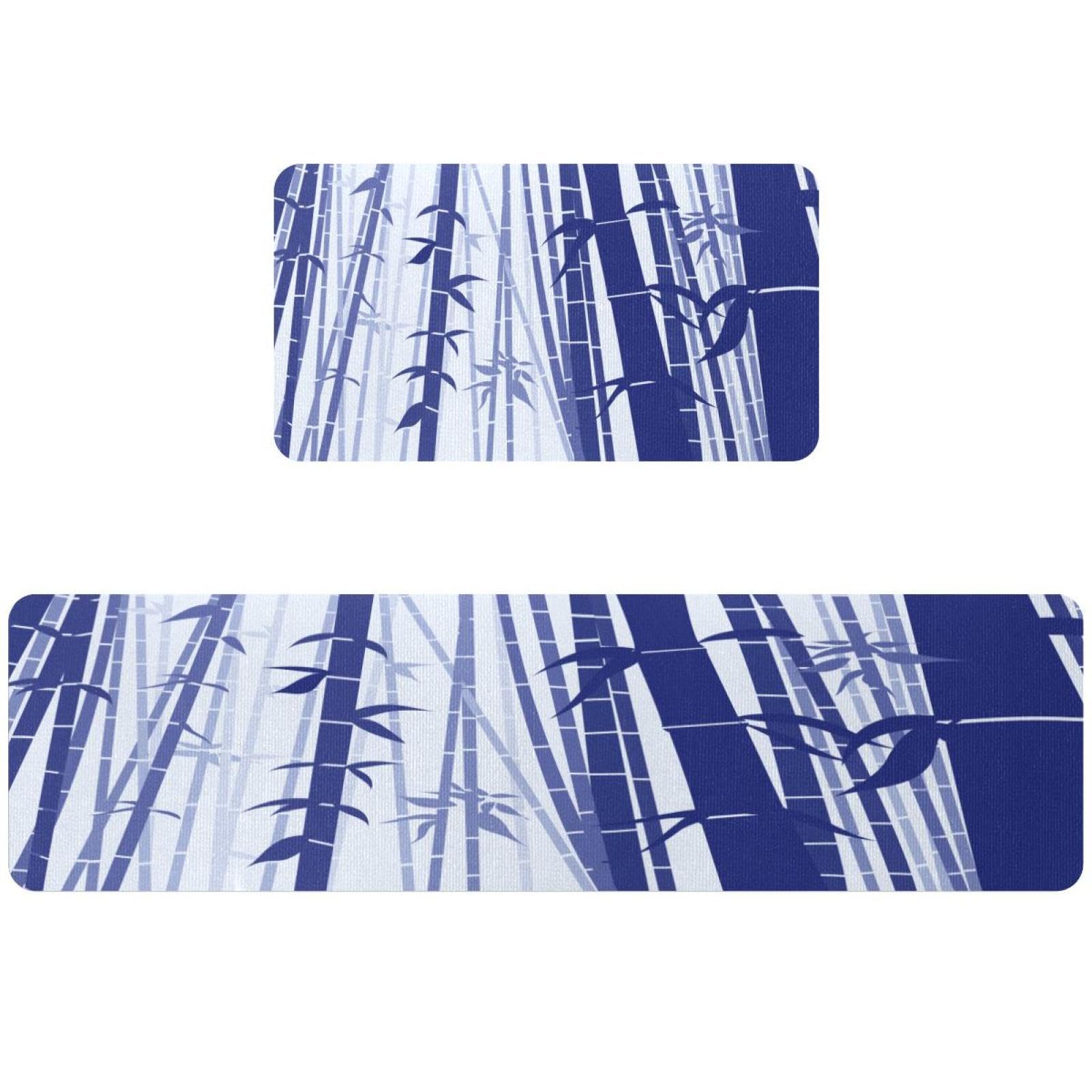 Tapis de cuisine lavable style plat absorbant et antidérapant