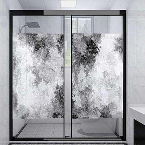 Miniatura 3 de Película de privacidad para ventana de polvo gris, adhesivos decorativos para ventana, calcomanías de control de calor, tinte de vinilo para