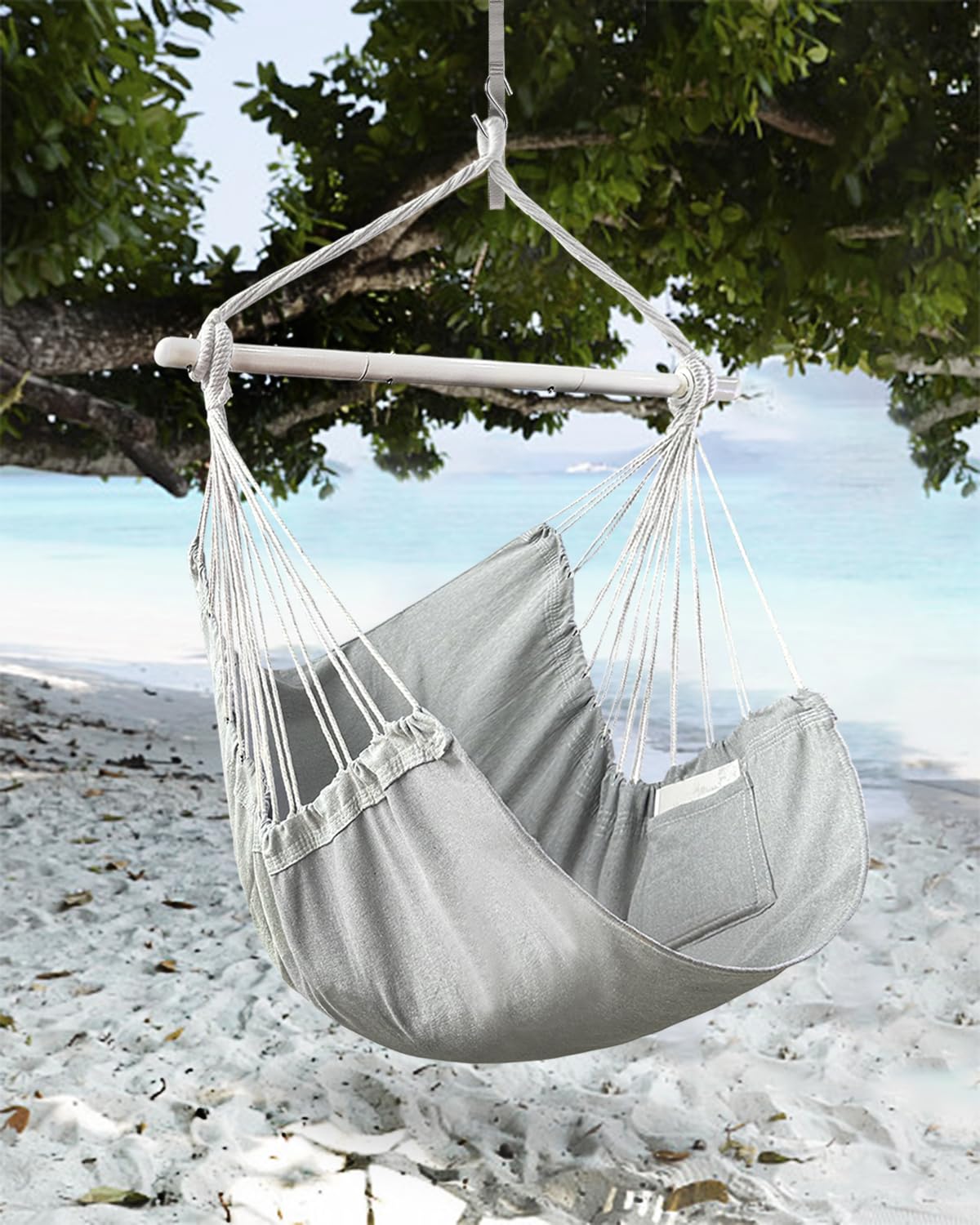 Amazon.com: Lulladle Hammock Chair Hanging Rope Swing - Hammock