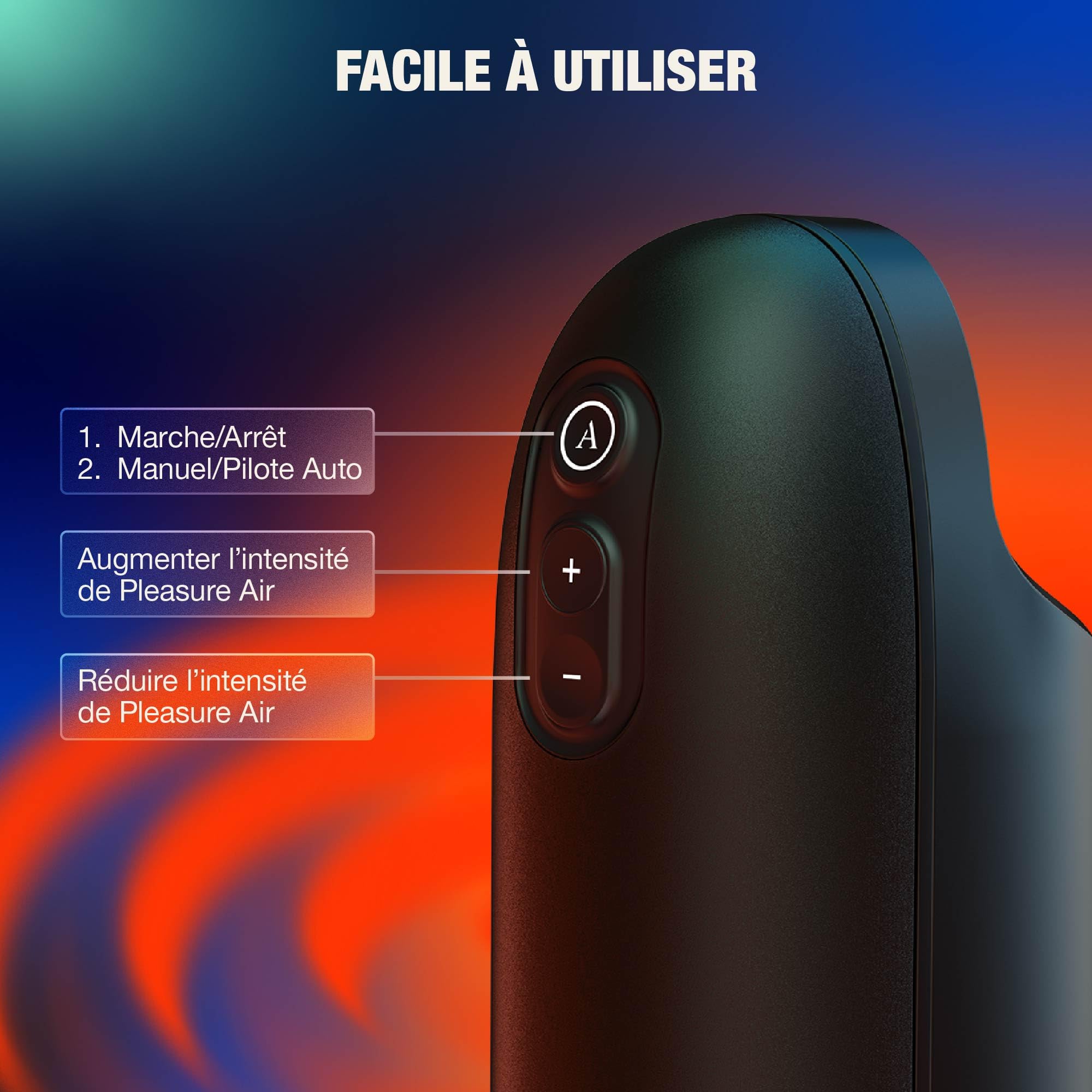Arcwave Ion 2 Masturbateur automatique Homme sextoy Fleshlighter | Technologie Pleasure Air, Smart Silence, étanche, silicone doux, silencieux, mains libres, moteur puissant