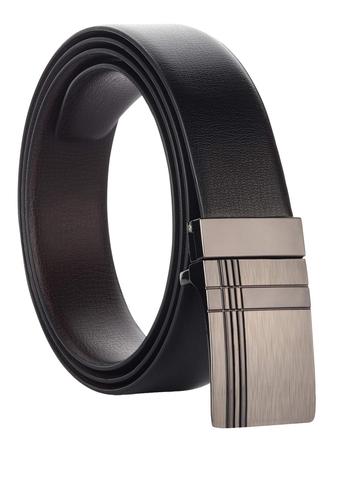 zacharias Men's PU Leather Reversible Belt (Pack of 1)-picture-40