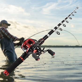 Amazon.co.jp: 釣りセット 釣り竿とリールのコンボ 2.1m 伸縮式釣り竿