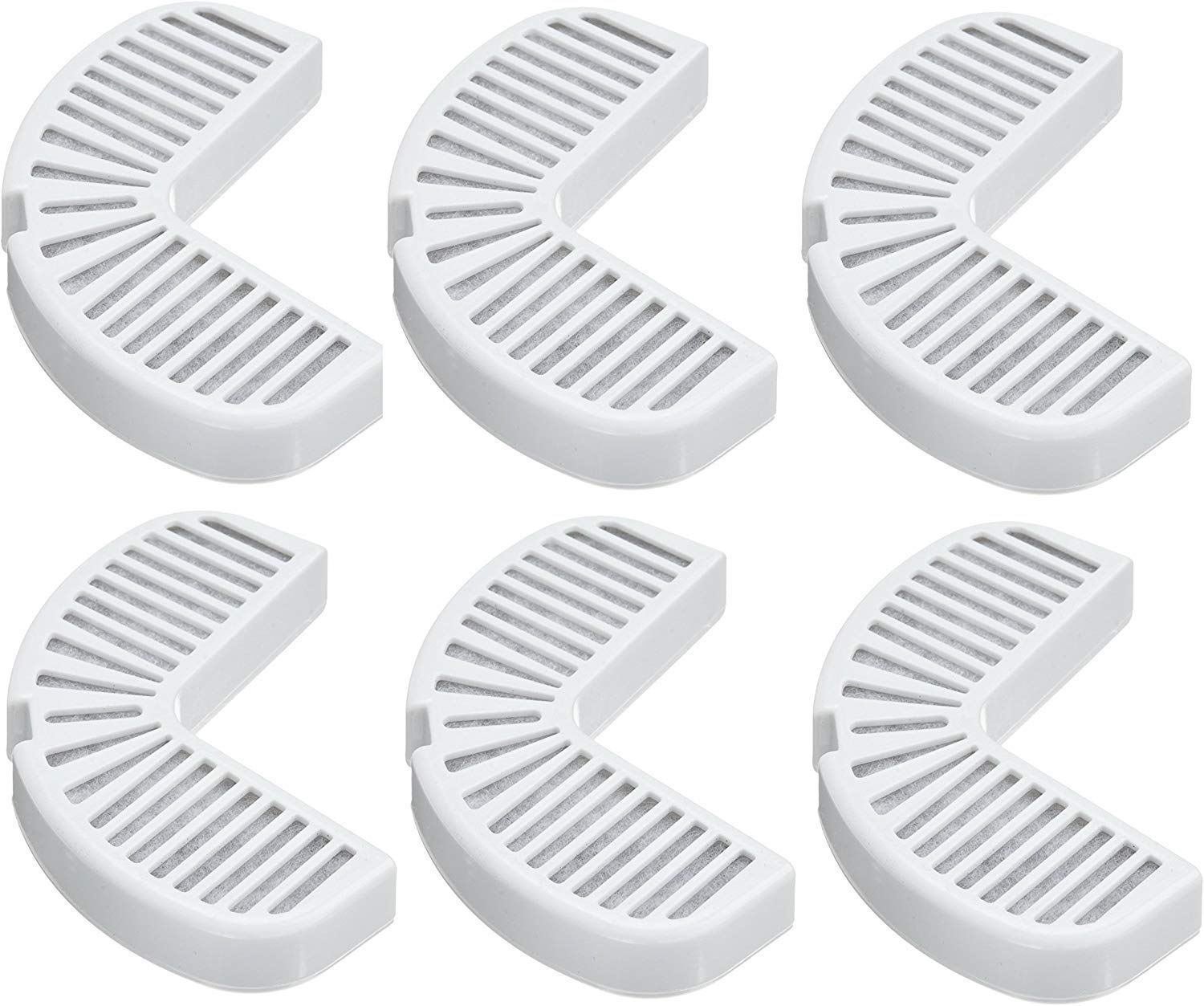 Pioneer Pet Filtry zamienne do fontann ceramicznych i ze stali nierdzewnej, filtry kropli deszczu (6 filtrów)