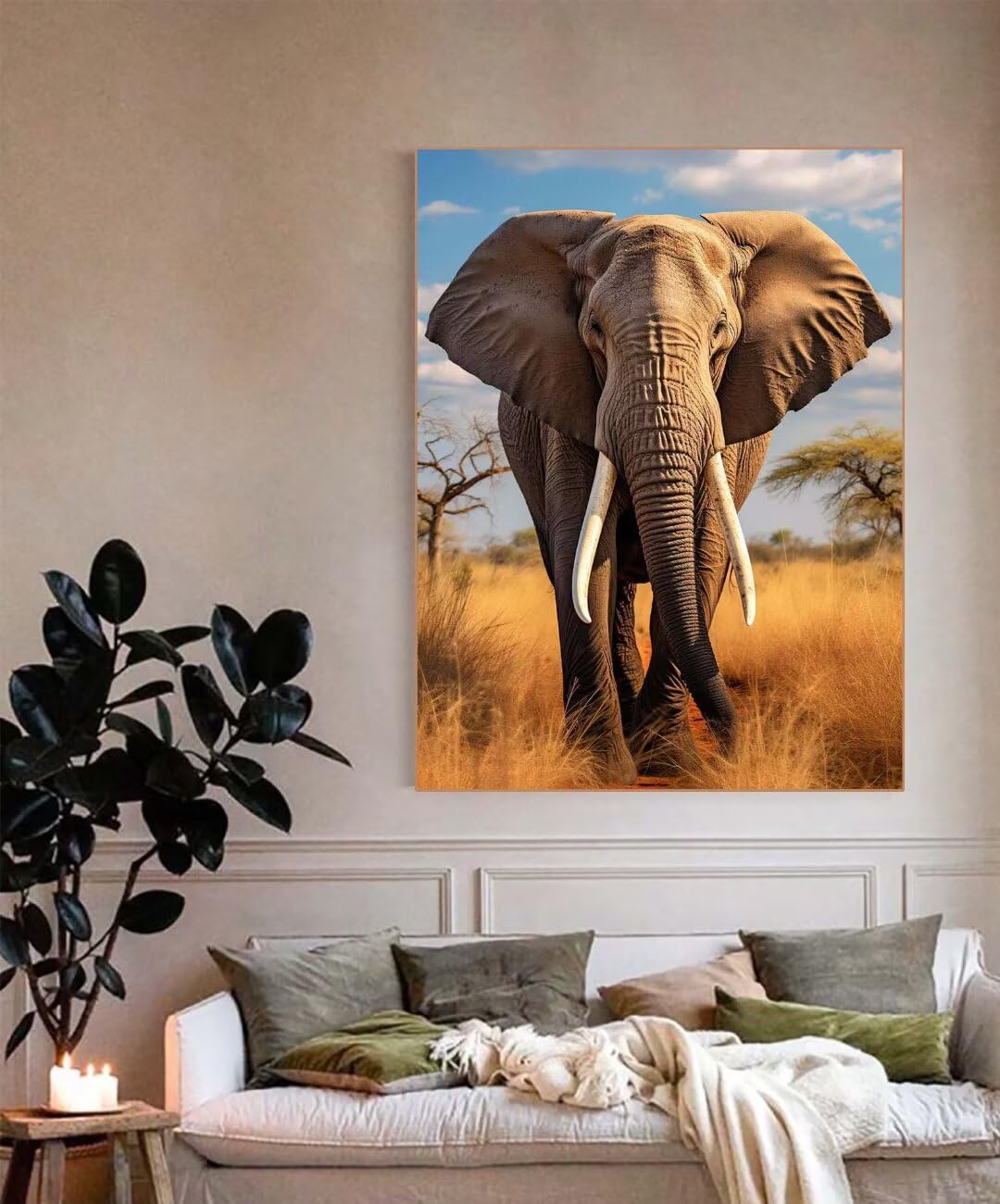 Amazon.com: Diamond Painting Elephant Diamond Art Kits for Adults