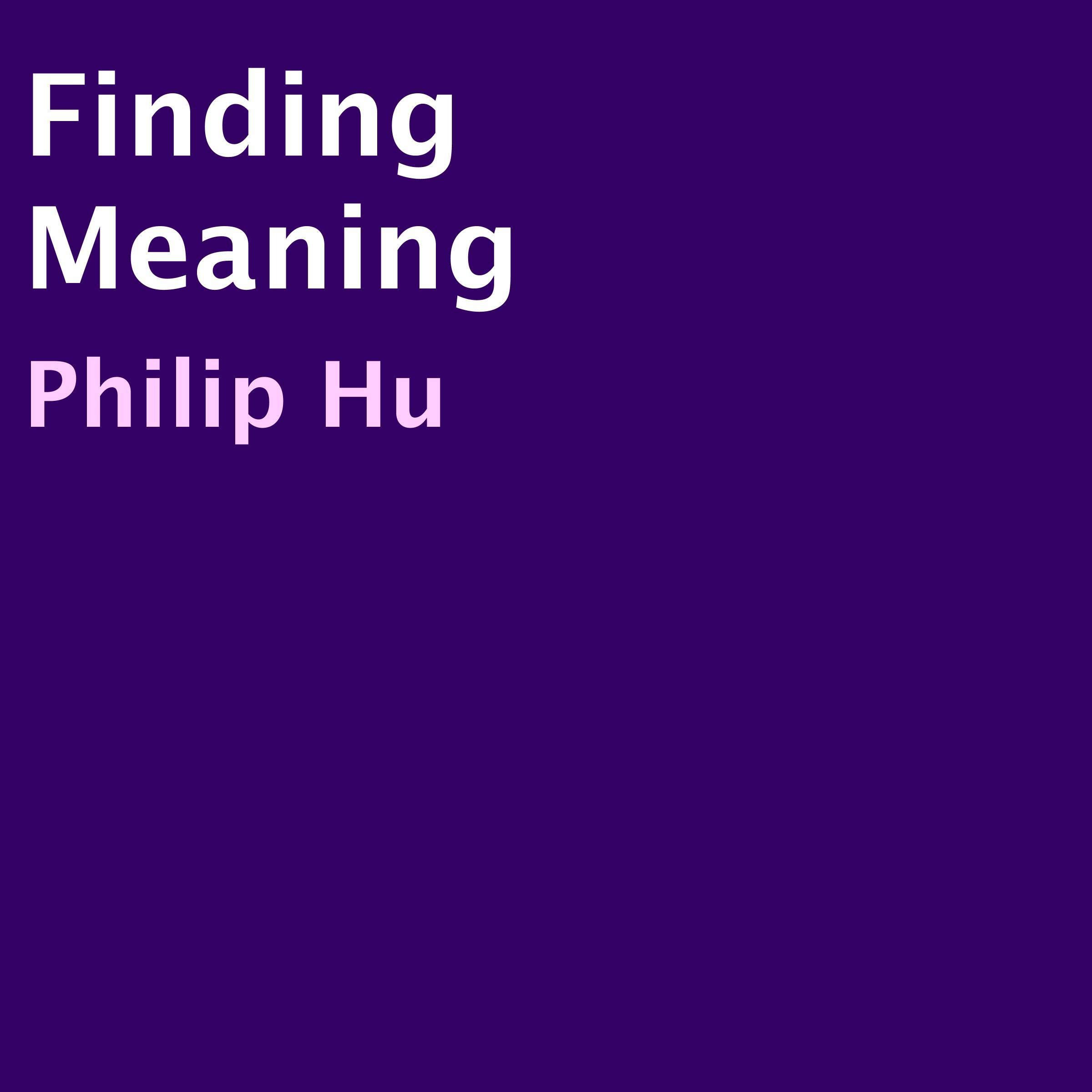 Finding Meaning