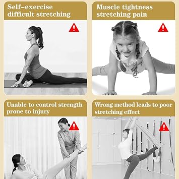 Split Machine, Leg Split Training Machine with Timer, Adjustable Versatile Leg Extension Duty Flexibility Extension Equipment, Stretching Equipment for Ballet, Yoga