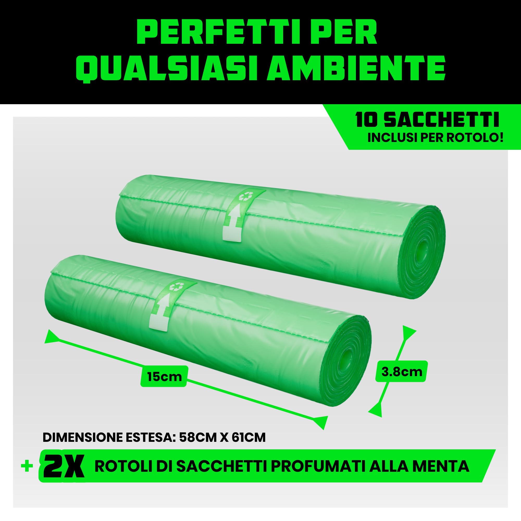 Rhino USA Sacchetti extra per WC e WC portatili