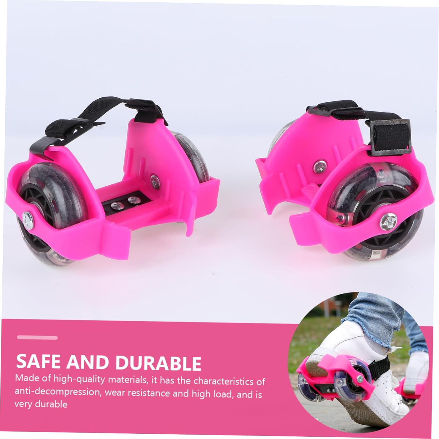 1pair Adjustable Led Roller Skates for Boys and Girls -up Outdoor Skating Shoes for Active Play Decompression for Beginners and Outdoor Sports