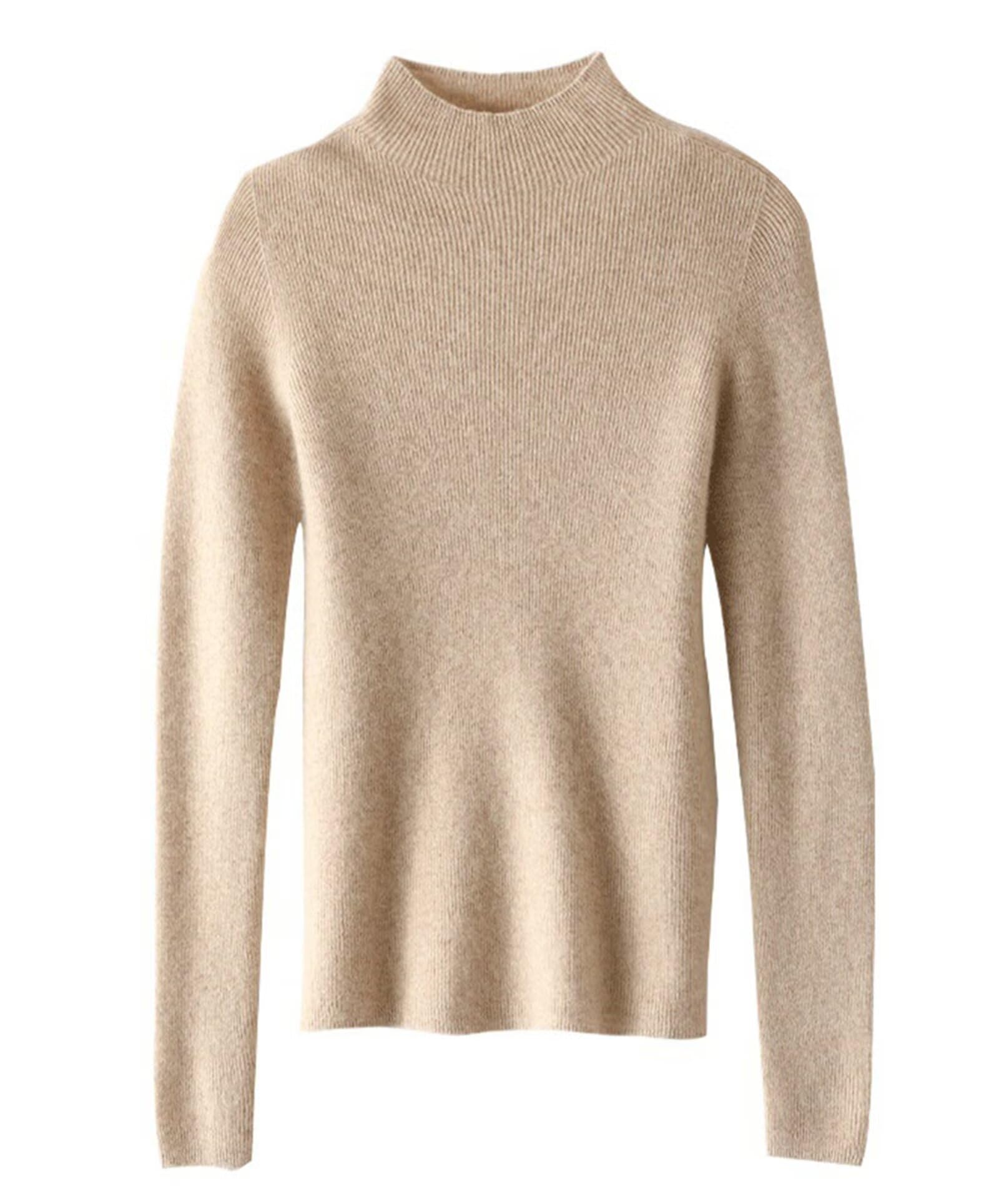 HNVAVQ Maglione Donna 100% Cashmere Morbido