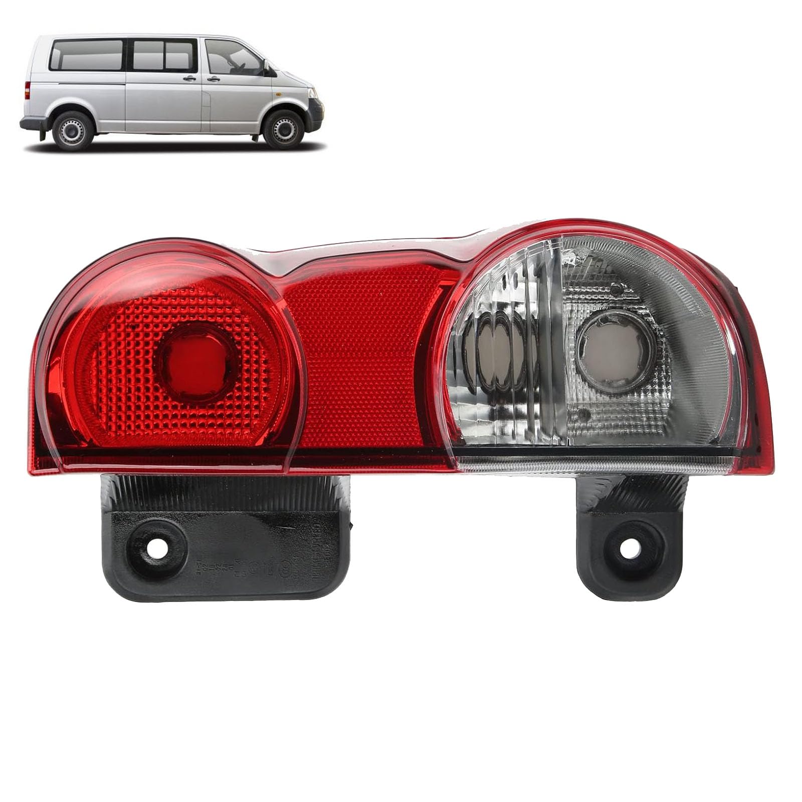 Tefola Right Taillight Rear Brake Lamp, Rear Brake Stop Light, Taillight Brake Lamp Turn Signal Auto Parts Replacement, Right Passenger Side 26550 JX00A Replacement for NISSAN NV200 2009‑2021
