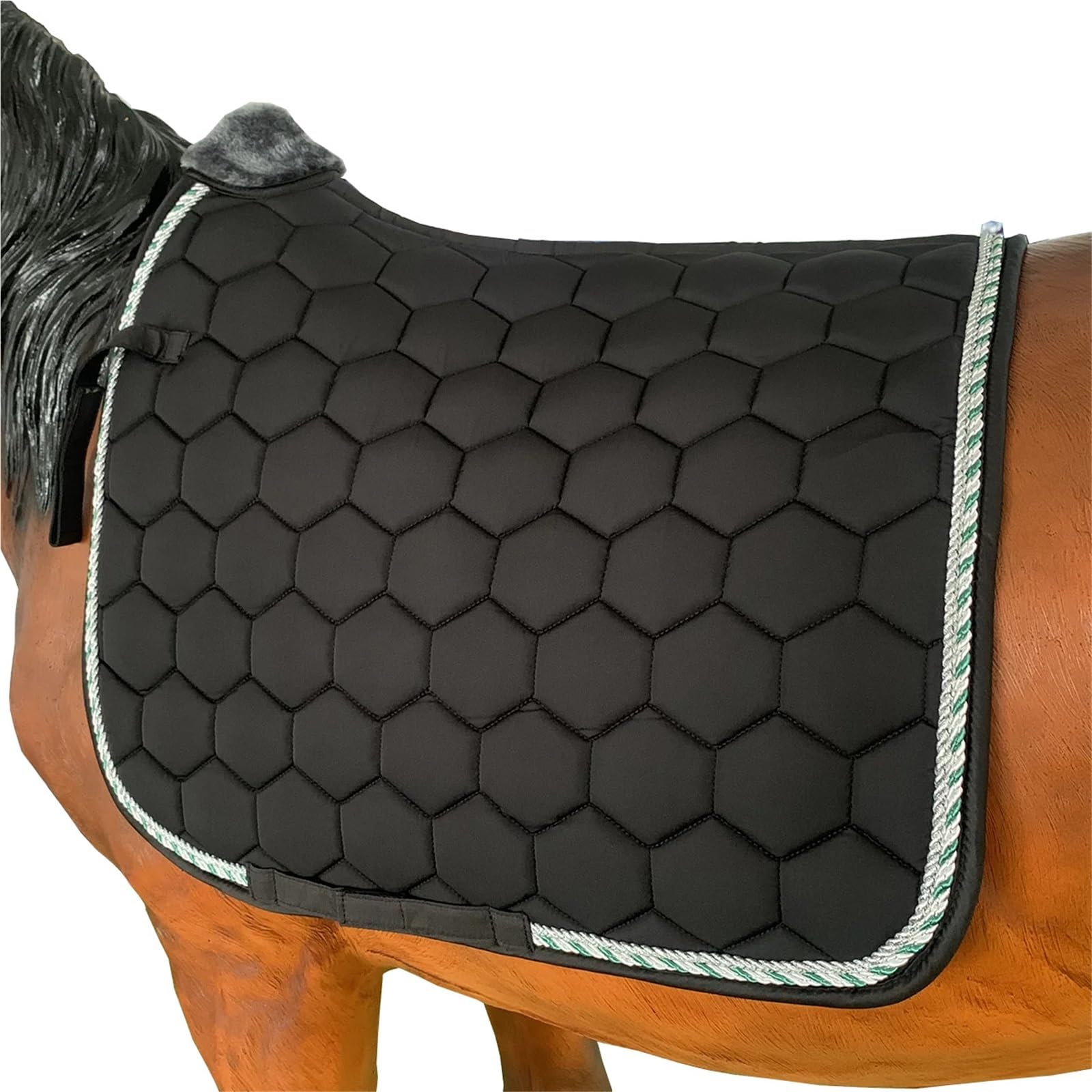 Almohadilla for Silla de Montar, Deporte al Aire Libre, equitación Ecuestre, Salto, Caballo Satinado, Equipo de equitación Ecuestre para Caballos