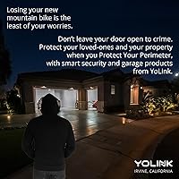 Vista 5 de YoLink Smart Garage Door Solution Kit - Convert Any Garage Door to Smart in Seconds! Battery-Powered, No-Wires, No-Tools Super-Easy Installation.