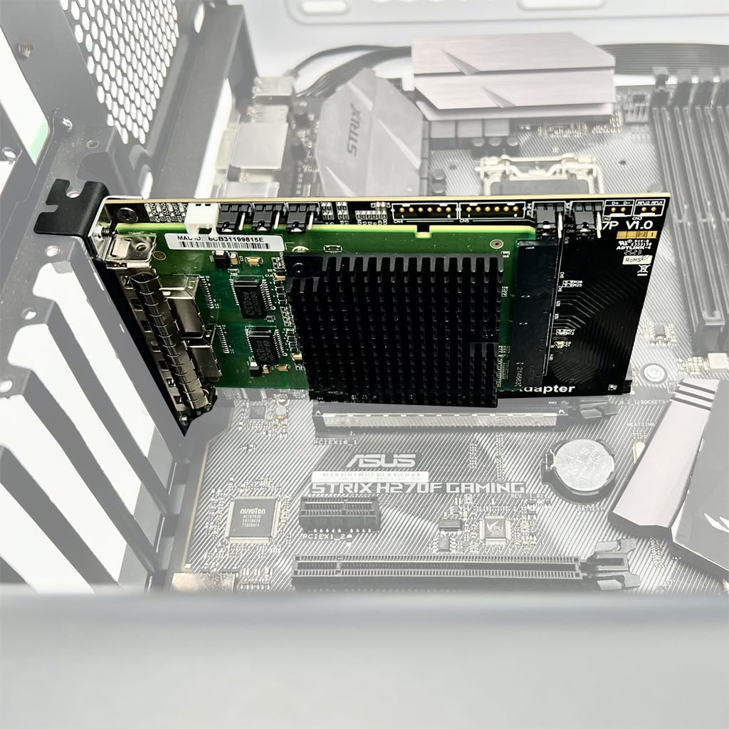 Amazon.com: JMT ADT-R37P PCIe 5.0 x16 to Gen-Z 4C+/SFF-TA-1002