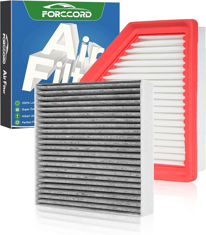 Kit de Filtros de Ar do Motor e da Cabine Forccord para Mitsubishi Outlander 2022–2025 – 2 unidades