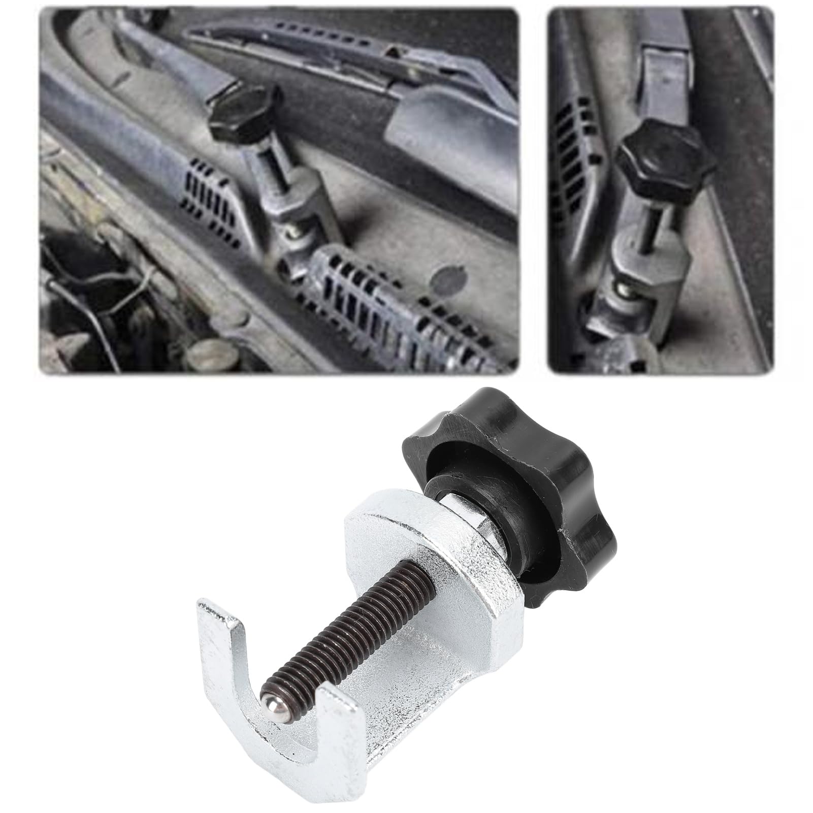 AMAKO Windscreen Wiper Arm Removal Tool: for Straight and Splined Spigots Up to 15mm Diameter, Durable Metal Construction