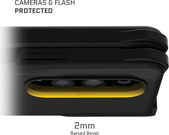 Ghostek Exec Wallet Case for Galaxy Z Fold 4 with Magnetic Credit Card Holder, Hinge Protection, Wireless Charging, 7.6 Screen (Black)