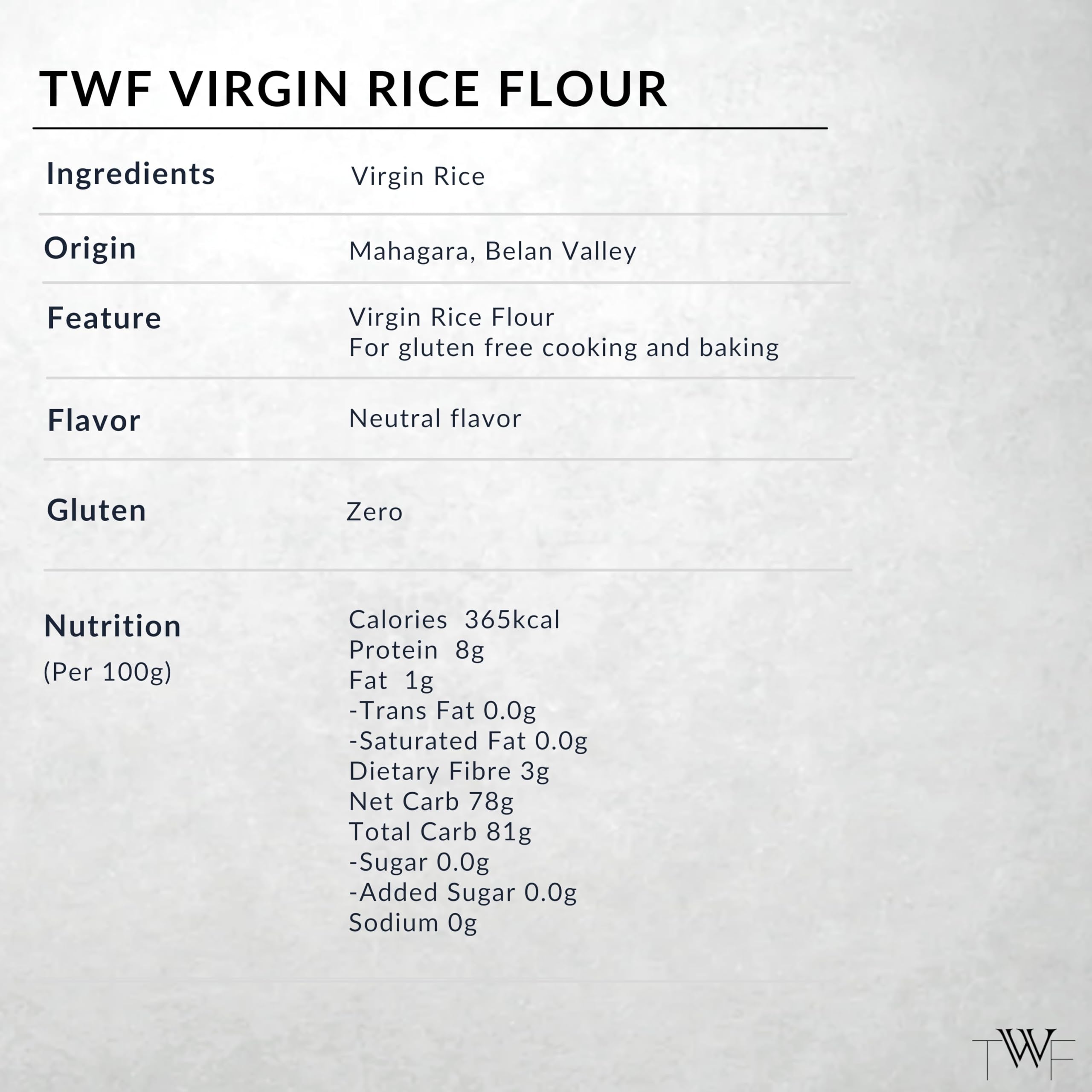 TWF Virgin Rice Flour | Chawal Atta | Soft Puttu Podi | 2 Kg | Breakfast Mix For Soft And Fluffy Puttu | 100% Virgin Grains | For Akki Rotis | Gluten-Free | Fine Texture | Appam, Idiyappam, Pathiri Flour | White Rice Flour - Image 2 thumbnail
