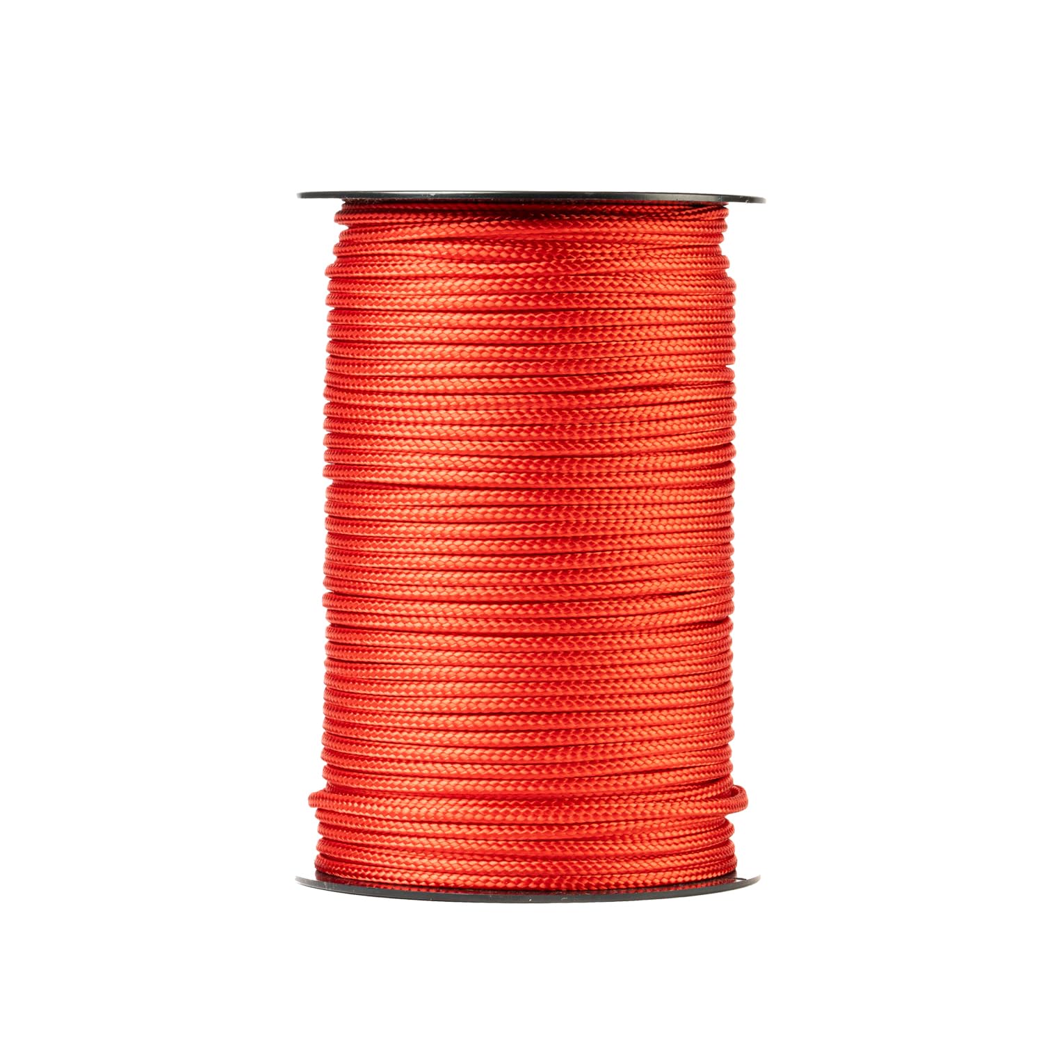 Cuerda de poliéster (3 mm, 100 m, rojo) - Poliéster trenzado - Sólido, resistente a la intemperie y versátil - Carga de rotura 153 kg