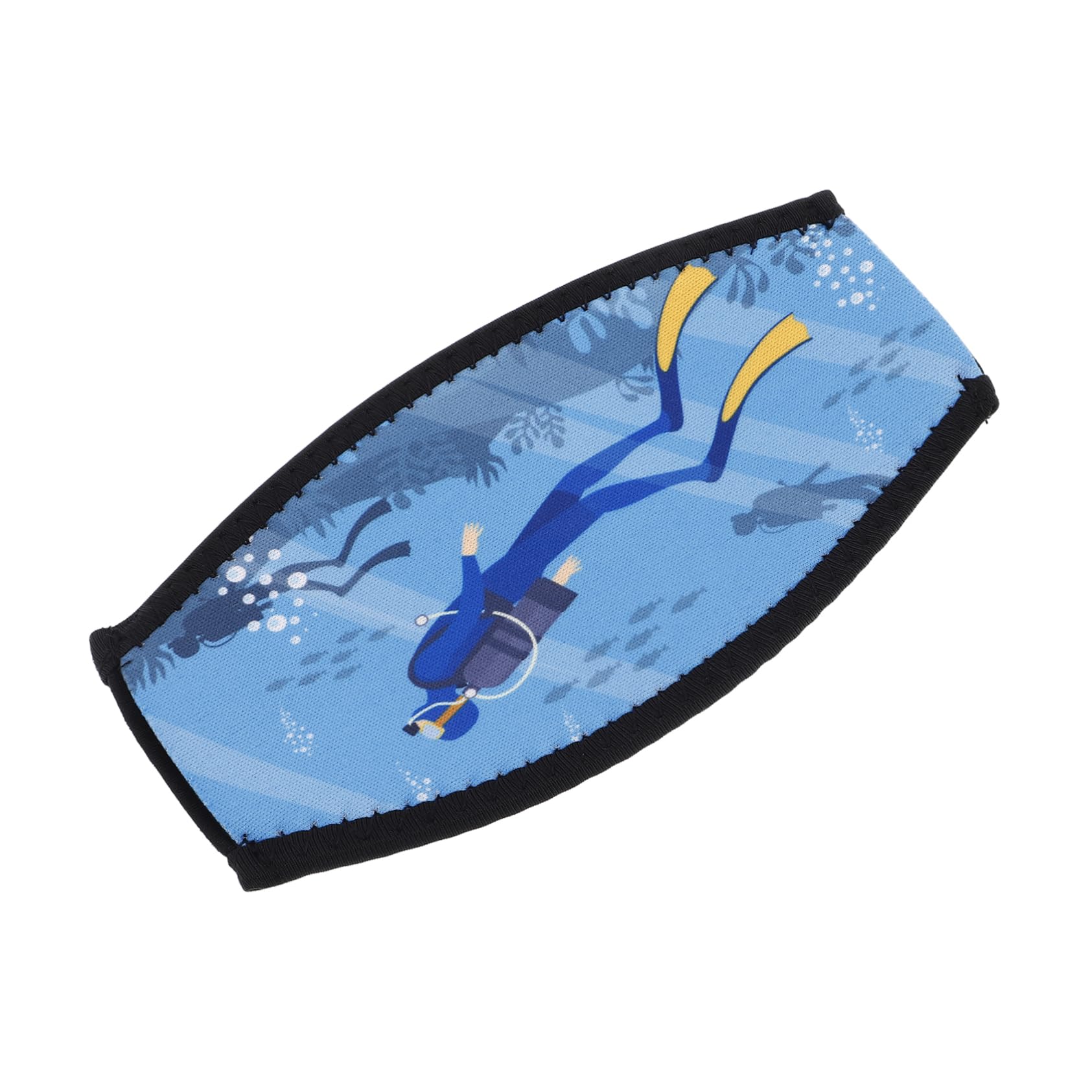 BCOATH Neoprene Mask Strap Cover for Diving and Snorkeling Hair Protection Strap for Scuba Gear Travel Friendly Design and Versatility Water Sports
