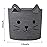 VK VKLIVING Large Basket for Organizing Cute Animal Storage Baskets Cat Toy Storage Woven Cotton Rope Hamper Organizer for Laundry, Towels, Blanket, Toys, Clothes, Gifts, Pet Bed 15\'\'x14\'\'