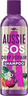 Aussie SOS Deep Repair Shampoing Pour Cheveux Abîmés, 290ml, coloration boîte de 290 ml