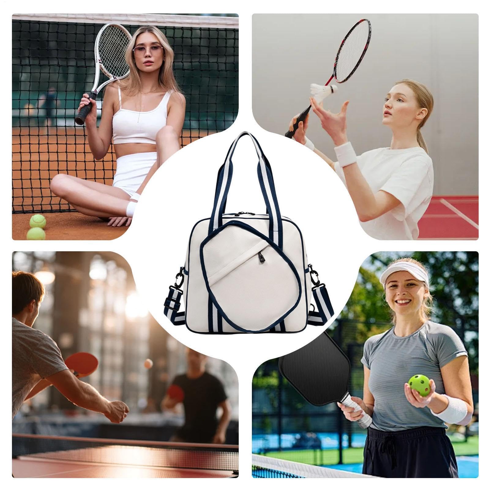 Torby do pickleballa przeznaczone dla kobiet Regulowana Torebka do Tenisa