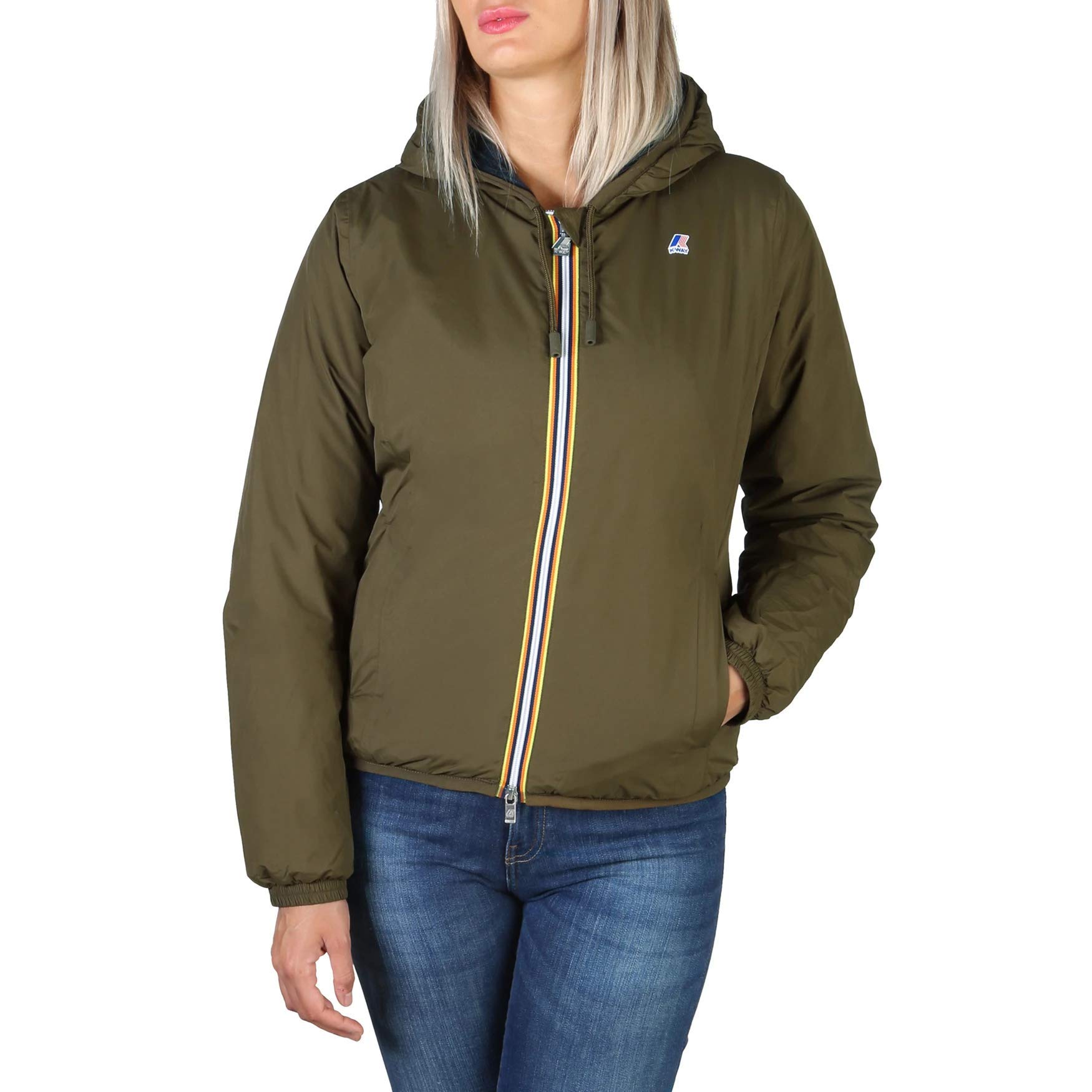 KWAY K009NQ0 Women's Jacket - Multicolour - X-Large