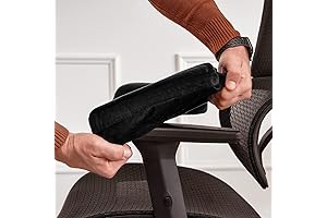 Comfort Armrest Pads with Herman Miller Embody Gaming Compatibility