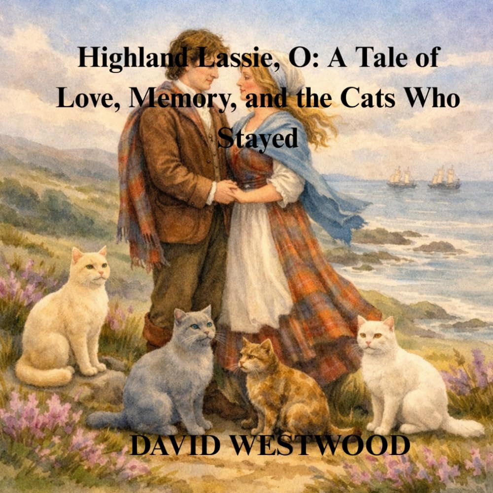 Highland Lassie, O: A Tale of Love, Memory, and the Cats Who Stayed (Robert Burns for children)