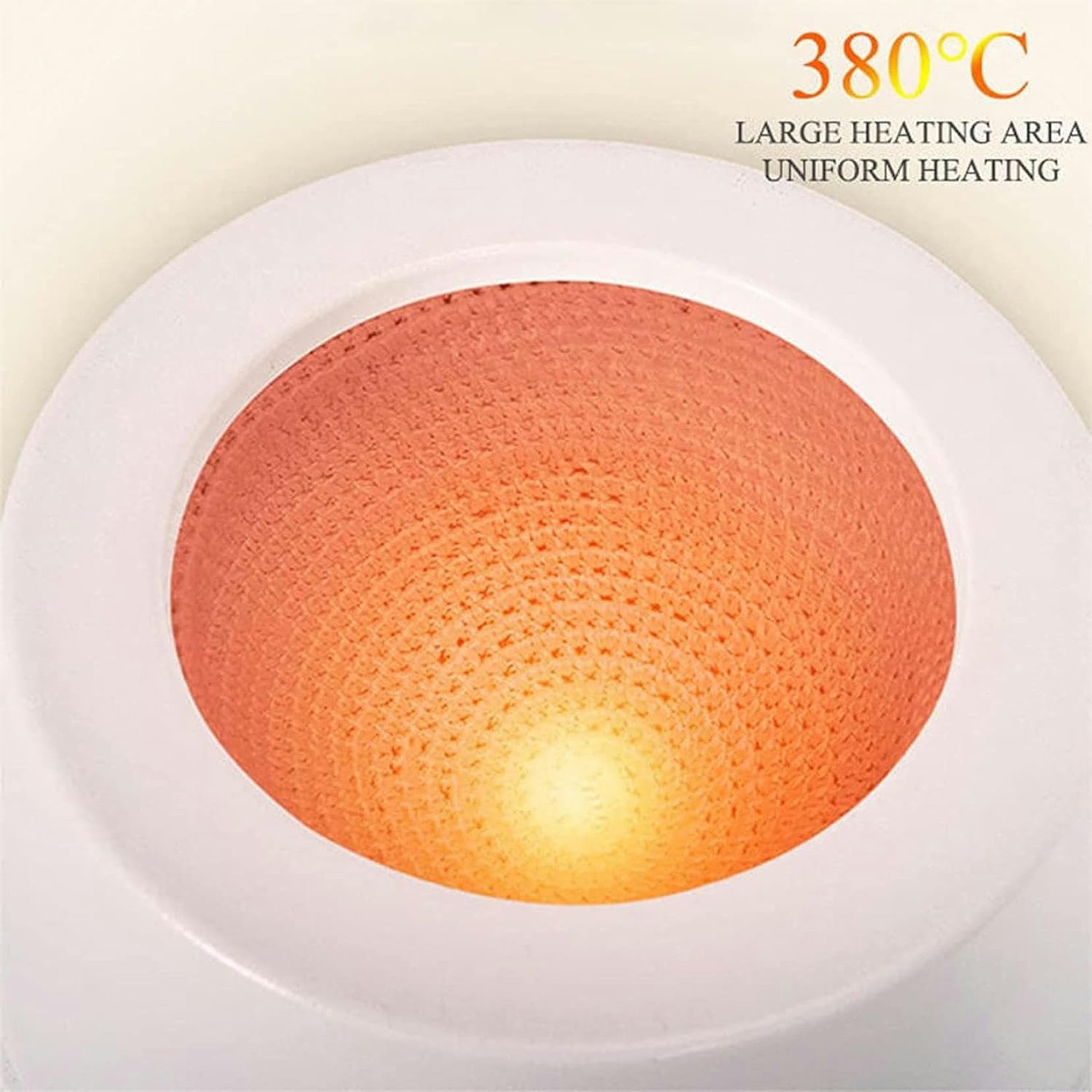 Manto Calefactor con agitador LED, Manto Calefactor eléctrico de Laboratorio con agitador magnético, Control de Temperatura Digital Inteligente, Capacidad de 1 l, -380 °C, para Cal